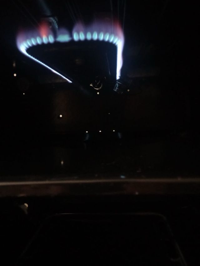 Cocina de gas 3 fuegos Butano