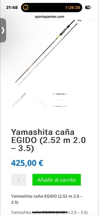 Caña Yamashita Egido 83ML