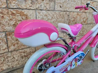 Bicicletta 16" Rainbow Unicorn Rosa (NUOVA)