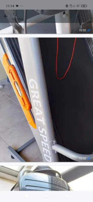 Cinta de correr GREAT SPEED plegable multi gym