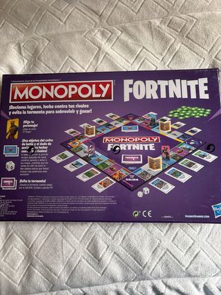 Monopoly Fortnite Juego de Mesa