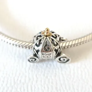 Charm Pandora Carroza Cenicienta Disney 100 aniver
