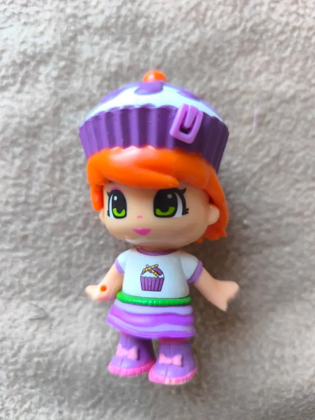 Pinypon 4 Muñecas con olor dulce+accesorios