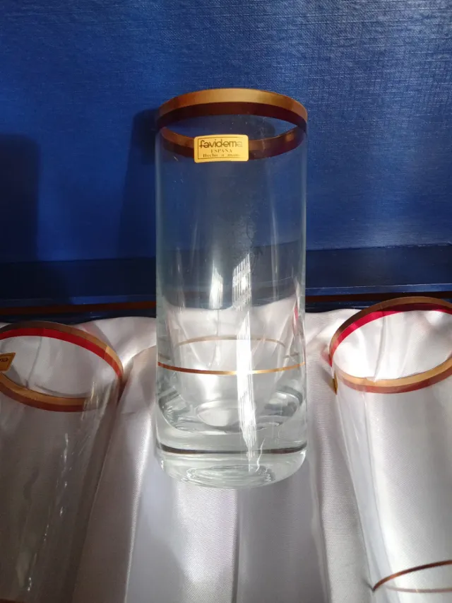 Set de 6 vasos Favidema em luxuosa caixa