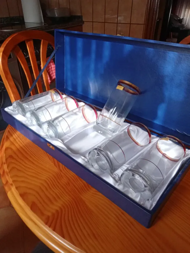 Set de 6 vasos Favidema em luxuosa caixa