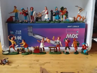 Pastori presepe cm 8 vintage