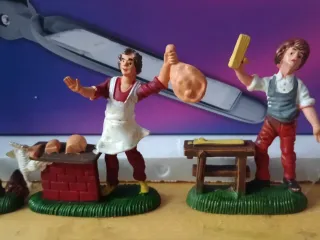 Pastori presepe cm 8 vintage