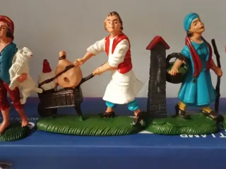 Pastori presepe cm 8 vintage