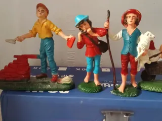 Pastori presepe cm 8 vintage