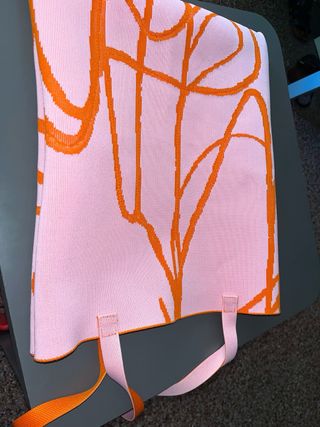 Bolso Adolfo Dominguez Reversible Rosa y Naranja