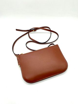 Bolso Loewe Doble Cremallera Marrón