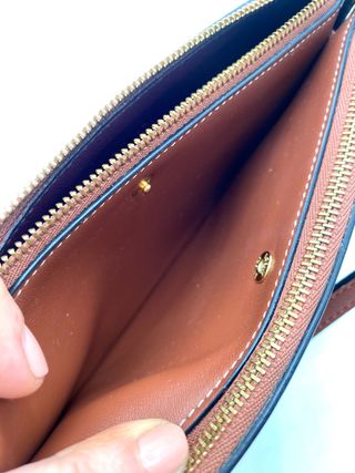 Bolso Loewe Doble Cremallera Marrón