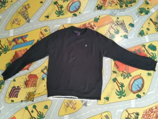 Jersey Volcom Algodón Negro