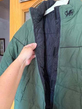 Plumas XDYE ( pull & bear) reversible Talla M