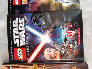 LOTE 3 LIBROS LEGO STAR WARS