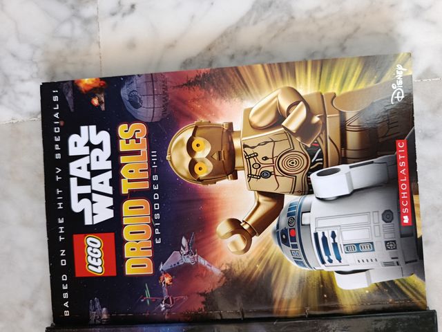 LOTE 3 LIBROS LEGO STAR WARS