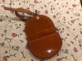 Riñonera Piel Zara Marrón