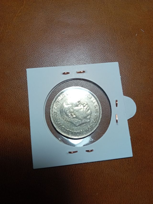 25 Pesetas Franco 1957