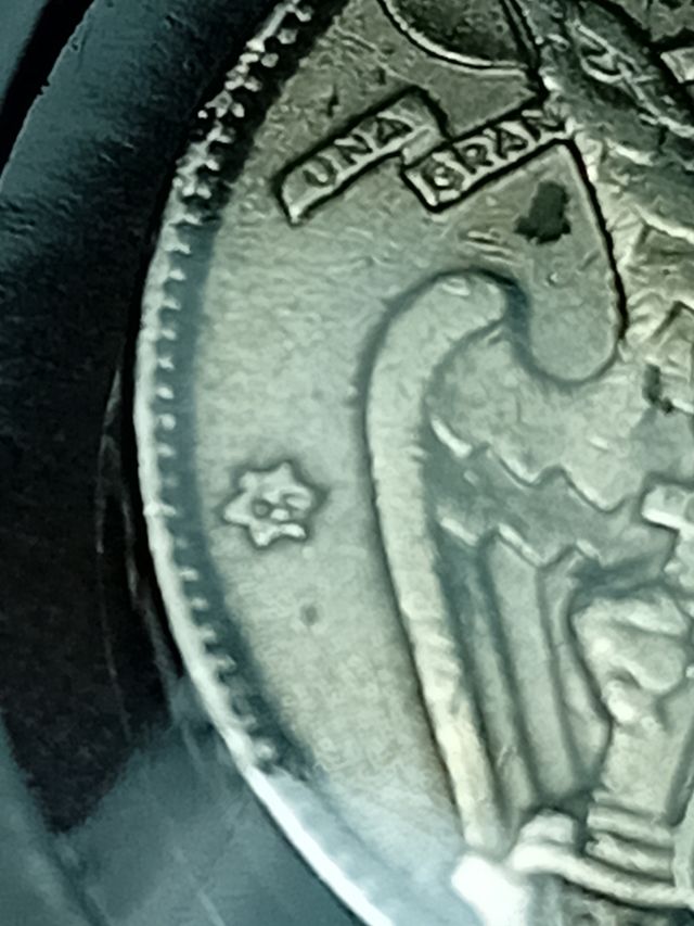 25 Pesetas Franco 1957