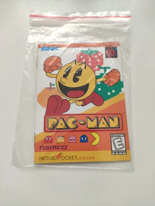 Manual Pac-Man Neo Geo Pocket Color