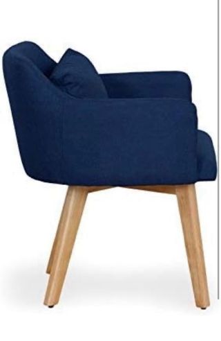 Juego 2 Sillones Gybson Tela Azul