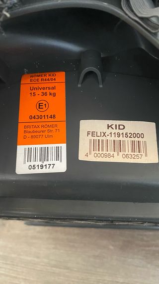 Silla infantil de coche Grupo 2-3