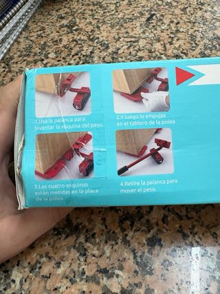 Herramienta elevación y movimiento MAX 150KG