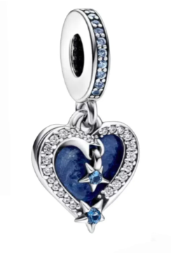 Pandora Corazón Colgante Estrella Fugaz