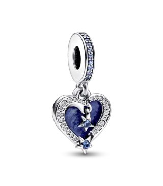 Pandora Corazón Colgante Estrella Fugaz