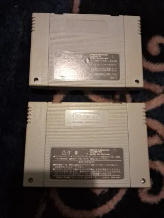 2 Juegos Super Nintendo: Street Fighter II y Donke