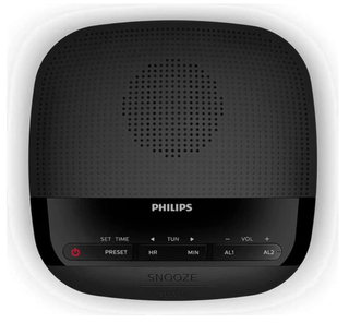 Radiodespertador Philips R3205/12 Negro
