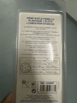 Enchufe Hembra Remolque 7 Polos Norauto