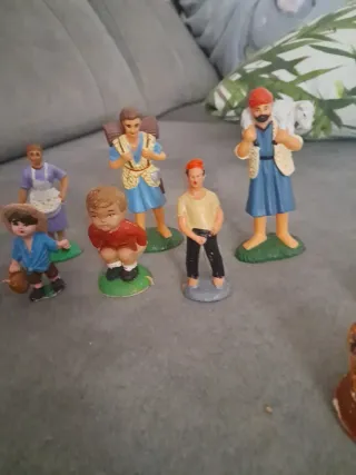 Figuras Belén Navideño, sueltas 2 euros cada una