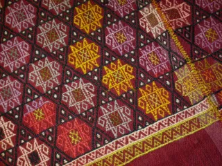 Kilim Nomade dell'Alto Atlante eccezionale e raro
