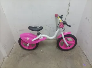 Bicicleta de equilibrio rosa JD BUG