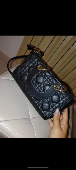 Borsa donna nera trapuntata