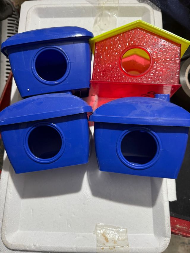 4 Casitas para Hámster