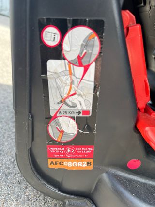 Silla de coche Ferrari para bebé 15-25 kg