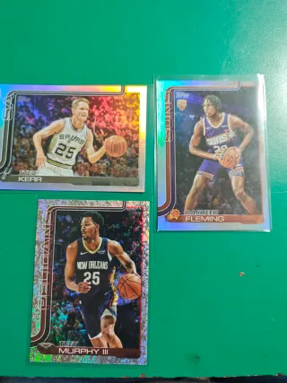 Lote 8 Cartas NBA Topps