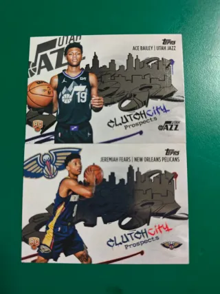 Lote 8 Cartas NBA Topps