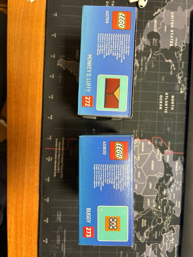 LEGO BrickHeadz One Piece Luffy e Buggy