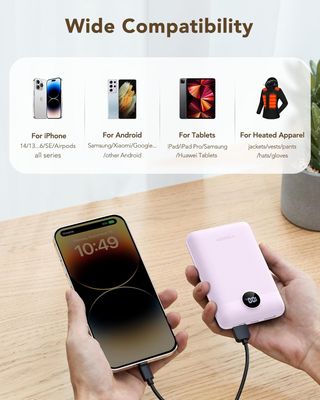 VEGER PowerBank 20000mAh QC3.0 22.5W Morado