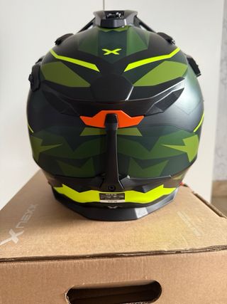 Casco moto Nexx X.WED3 Camo Verde