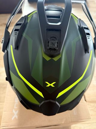 Casco moto Nexx X.WED3 Camo Verde