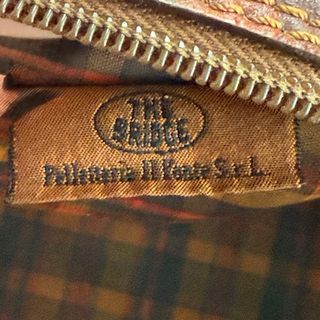 Beauty Case The Bridge in Pelle Marrone