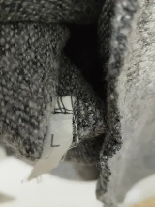 Vestitino donna grigio con pizzo