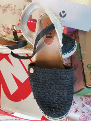 Zapatos esparto niña talla 35