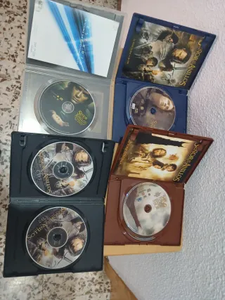 Pack 4 Películas El Señor de los Anillos DVD