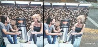 Estufa exterior Enders