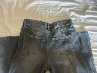 Pantalones balloon Stradivarius grises